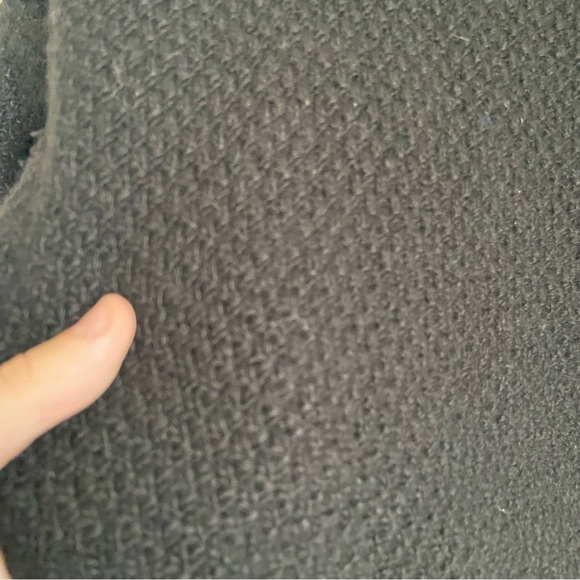 Crippen Black Cashmere Cable-knit Sweater Lagenlook - Picture 6 of 6